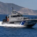 Ταχύπλοο σκάφος του Λιμενικό Σώμα σε περιπολία στο Αιγαίο